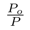 P_o/P
